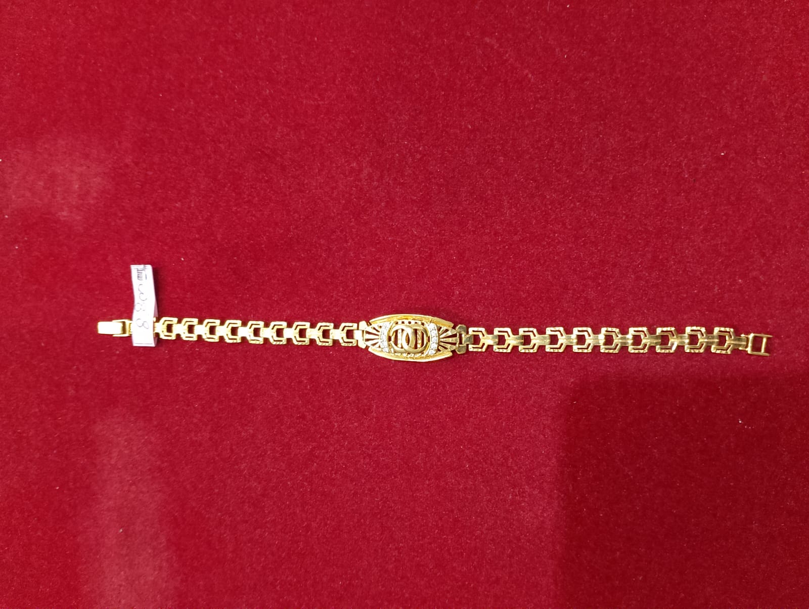Gelang Model Plat Chanel Full AD